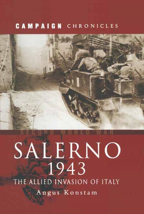Cover of the book Salerno 1943 by Angus Konstam, Pen and Sword
