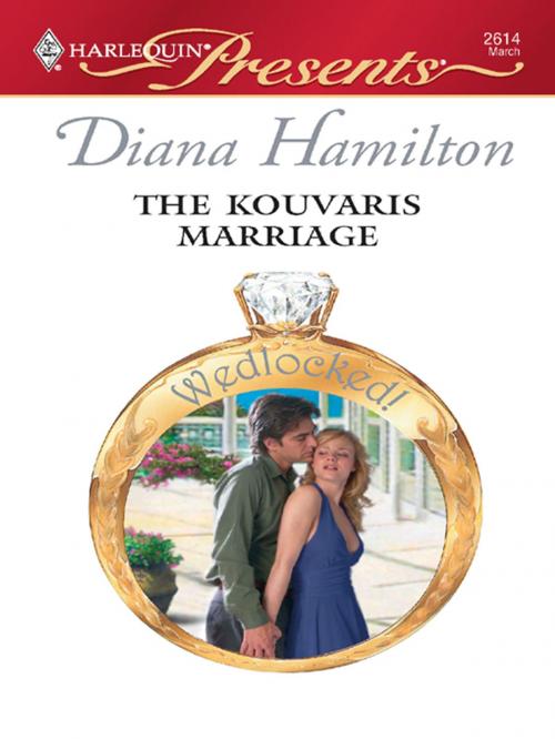 Cover of the book The Kouvaris Marriage by Diana Hamilton, Harlequin