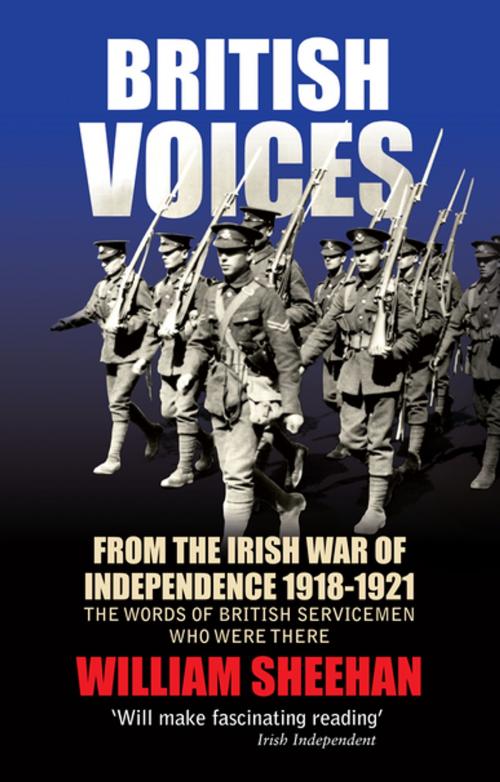 Cover of the book British Voices of the Irish War of Independence by William Sheehan, Gill Books