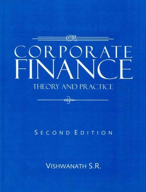 Cover of the book Corporate Finance by Vishwanath S. R., SAGE Publications