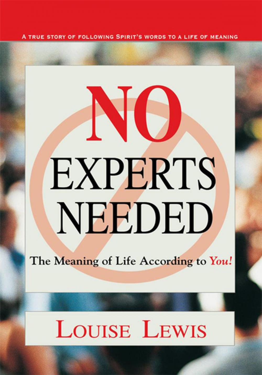 Big bigCover of No Experts Needed