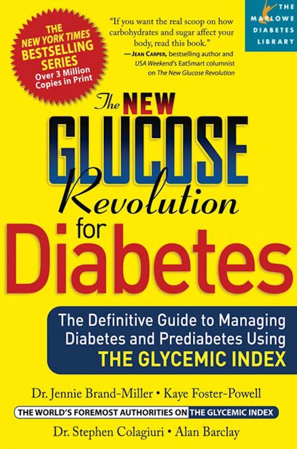 Big bigCover of The New Glucose Revolution for Diabetes