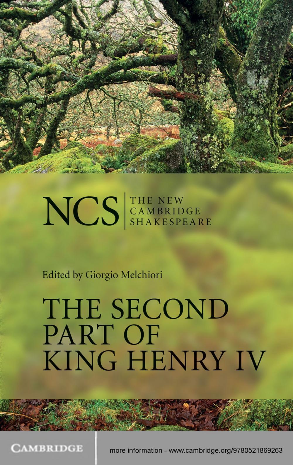 Big bigCover of The Second Part of King Henry IV