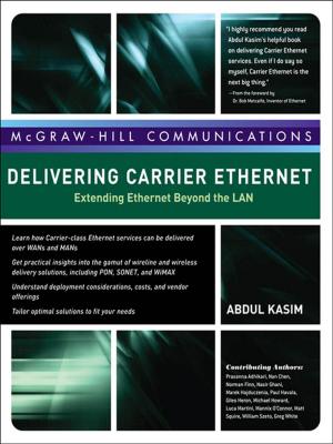 Book cover of Delivering Carrier Ethernet: Extending Ethernet Beyond the LAN