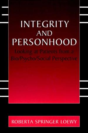 Cover of the book Integrity and Personhood by Borut Vrščaj, Blaž Repe, Primož Simončič