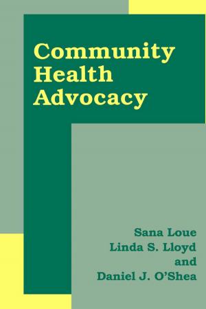 Cover of the book Community Health Advocacy by Ned Mamula, Ann Bridges