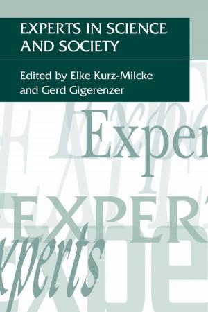Cover of the book Experts in Science and Society by N. Afgan, Maria da Graca Carvalho