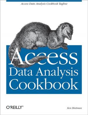 Book cover of Access Data Analysis Cookbook