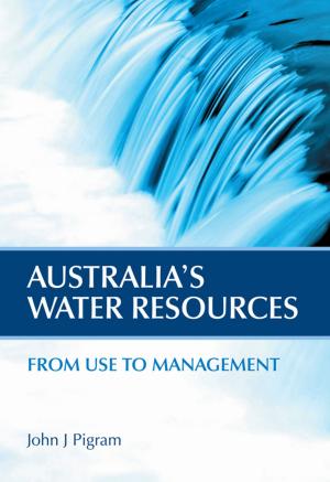 Cover of the book Australia's Water Resources by Michael J  Tyler, Frank Knight