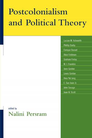 Cover of the book Postcolonialism and Political Theory by William L. Benoit, Mark J. Glantz