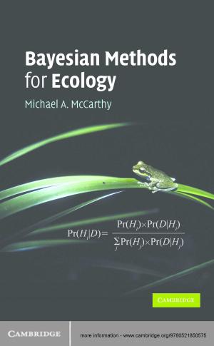 Cover of Bayesian Methods for Ecology