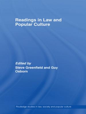 Cover of the book Readings in Law and Popular Culture by Fred Sedgwick