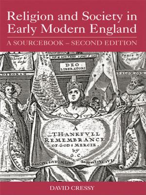 Cover of Religion and Society in Early Modern England