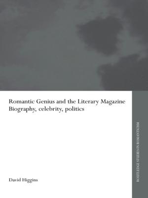 Cover of Romantic Genius and the Literary Magazine