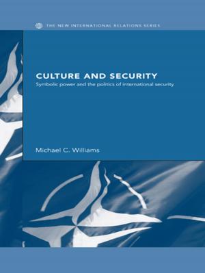 Book cover of Culture and Security