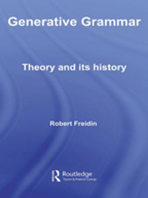 Cover of the book Generative Grammar by Jenny J. Pearce, Patricia Hynes, Silvie Bovarnick