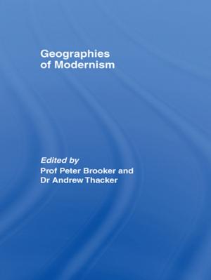 Cover of the book Geographies of Modernism by Charlotte Brontë
