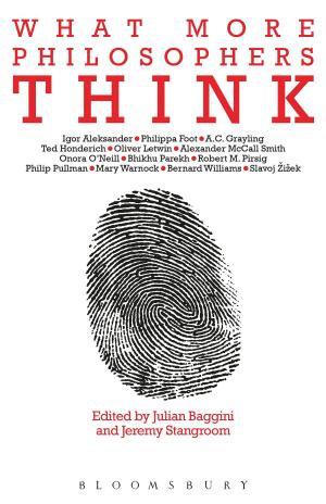 Cover of the book What More Philosophers Think by Anna Myers