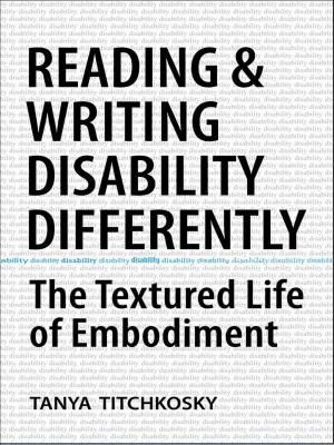 Cover of the book Reading and Writing Disability Differently by Matthew Zarnowiecki