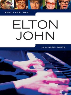 Book cover of Really Easy Piano: Elton John