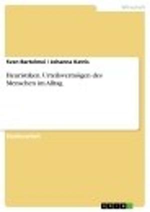 Cover of the book Heuristiken. Urteilsvermögen des Menschen im Alltag by Melanie Liekfeld