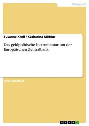 Cover of the book Das geldpolitische Instrumentarium der Europäischen Zentralbank by Daniel Gonzales-Tepper