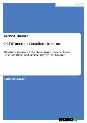 Cover of the book Old Women in Canadian Literature by Marco Alexander Caiza Andresen