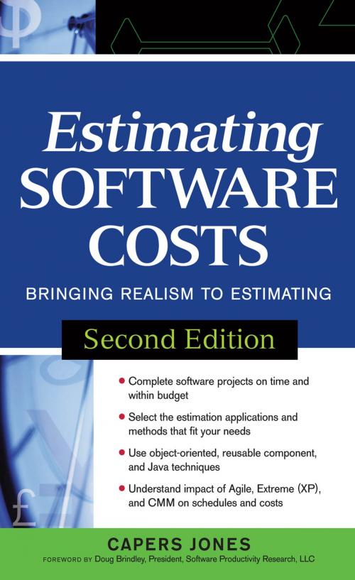 Cover of the book Estimating Software Costs by Capers Jones, McGraw-Hill Education