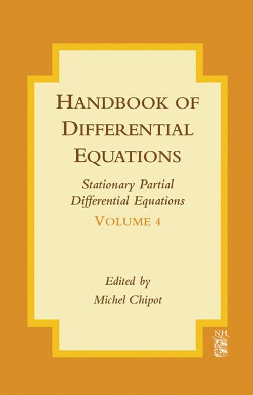 Cover of the book Handbook of Differential Equations: Stationary Partial Differential Equations by , Elsevier Science