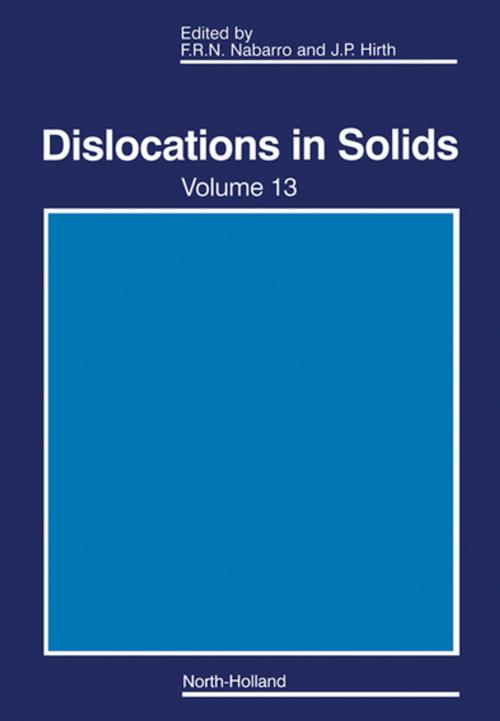Cover of the book Dislocations in Solids by Frank R.N. Nabarro, John P. Hirth, Elsevier Science
