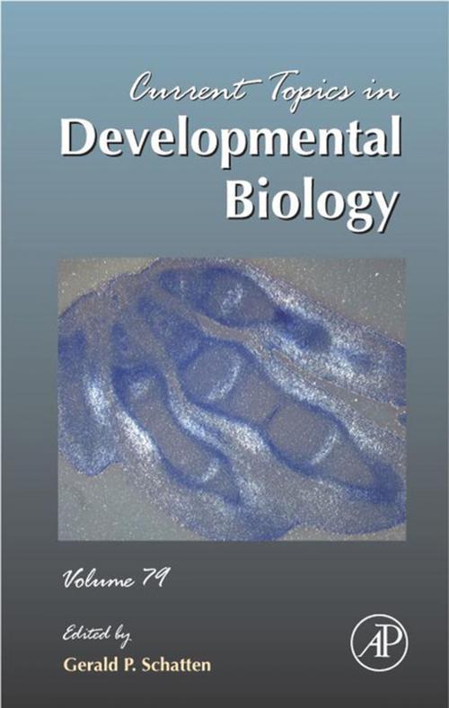 Cover of the book Current Topics in Developmental Biology by Gerald P. Schatten, Elsevier Science