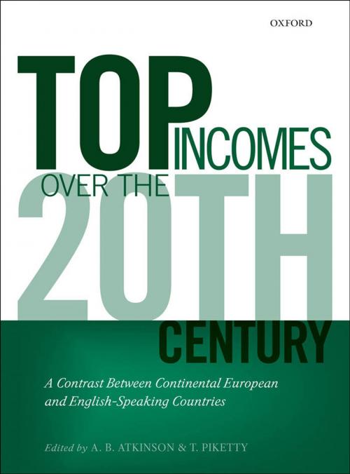 Cover of the book Top Incomes Over the Twentieth Century by , OUP Oxford