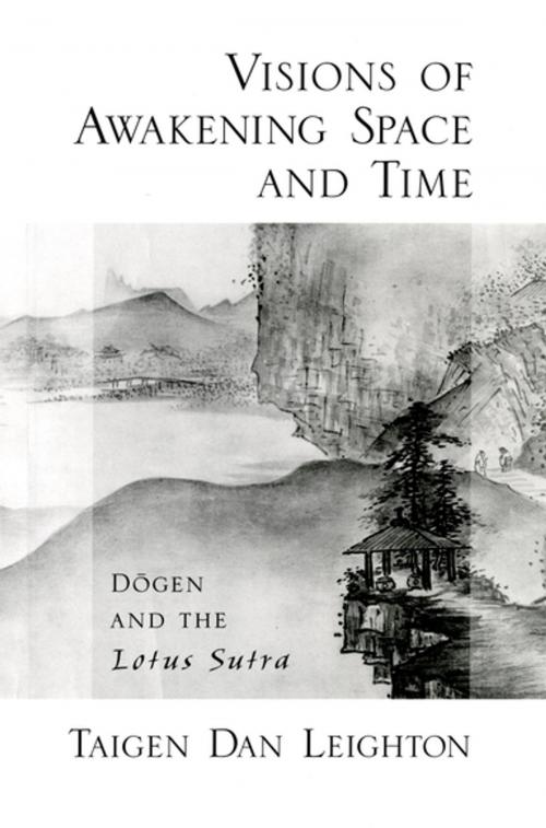 Cover of the book Visions of Awakening Space and Time by Taigen Dan Leighton, Oxford University Press