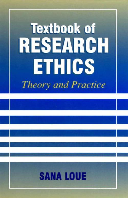 Cover of the book Textbook of Research Ethics by Sana Loue, Springer US
