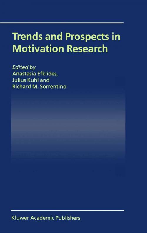 Cover of the book Trends and Prospects in Motivation Research by , Springer Netherlands