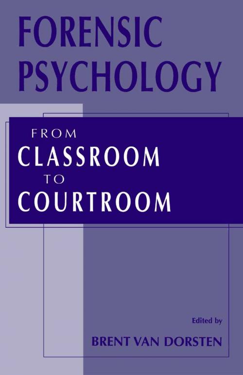 Cover of the book Forensic Psychology by , Springer US