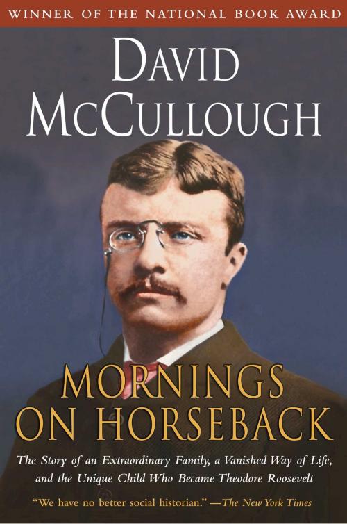 Cover of the book Mornings on Horseback by David McCullough, Simon & Schuster