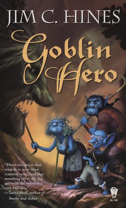 Cover of the book Goblin Hero by Jim C. Hines, DAW