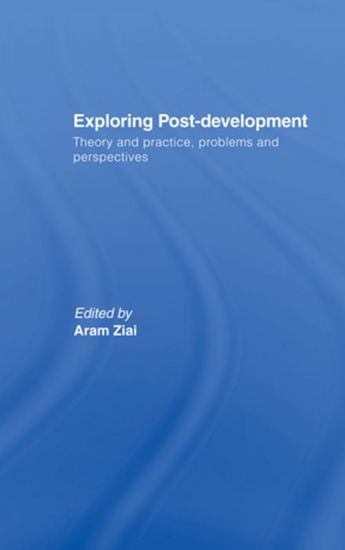 Cover of the book Exploring Post-Development by Aram Ziai, Taylor and Francis