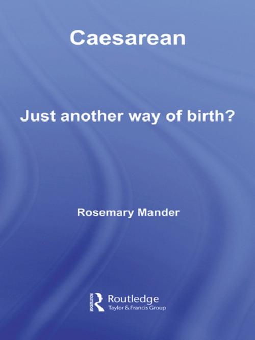 Cover of the book Caesarean by Rosemary Mander, Taylor and Francis