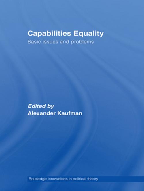Cover of the book Capabilities Equality by , Taylor and Francis