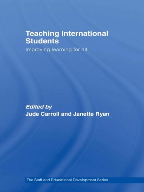 Cover of the book Teaching International Students by , Taylor and Francis