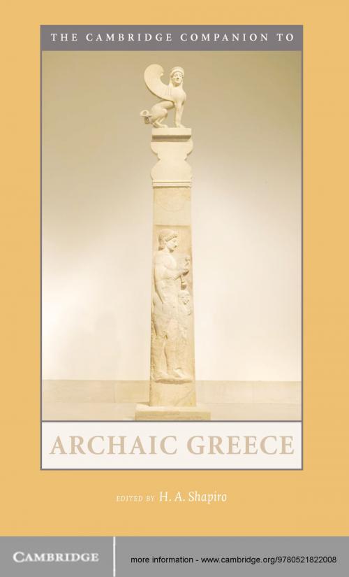 Cover of the book The Cambridge Companion to Archaic Greece by , Cambridge University Press