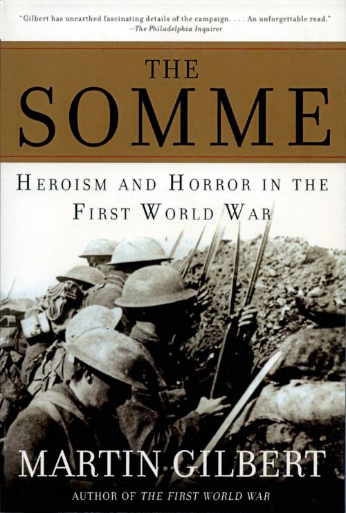 Cover of the book The Somme by Martin Gilbert, Henry Holt and Co.