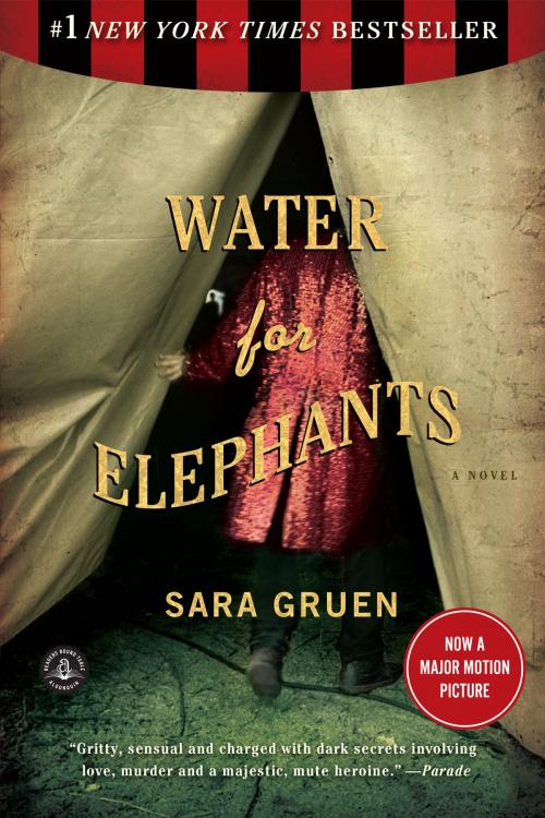 Cover of the book Water for Elephants by Sara Gruen, Algonquin Books