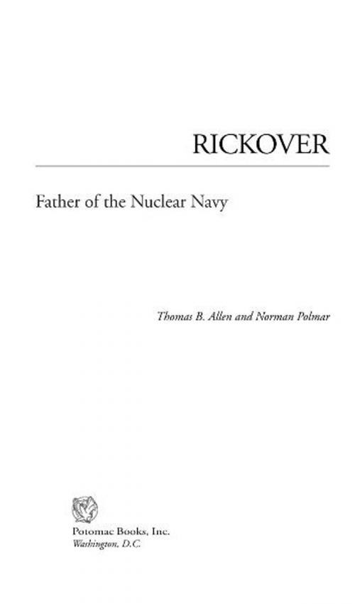 Cover of the book Rickover by Thomas B. Allen; Norman Polmar, Potomac Books Inc.