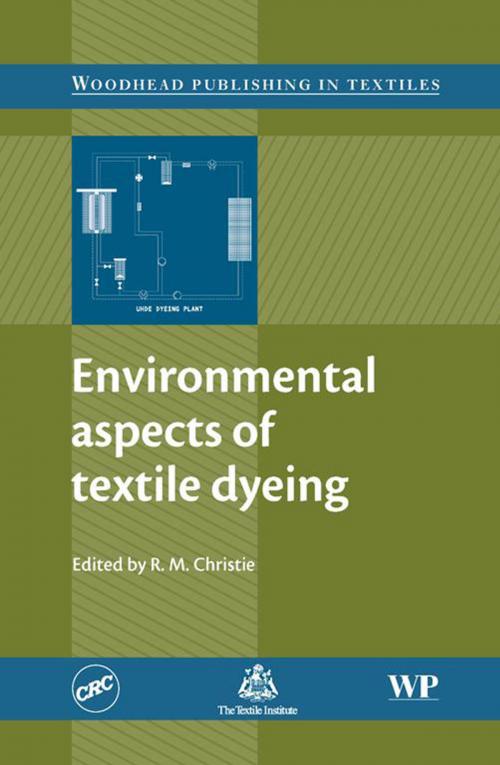 Cover of the book Environmental Aspects of Textile Dyeing by R M Christie, Elsevier Science