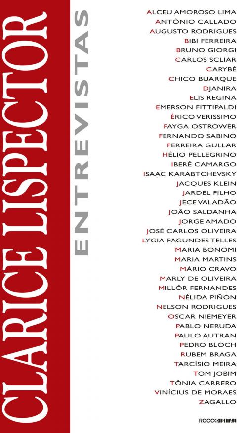 Cover of the book Entrevistas by Clarice Lispector, Rocco Digital