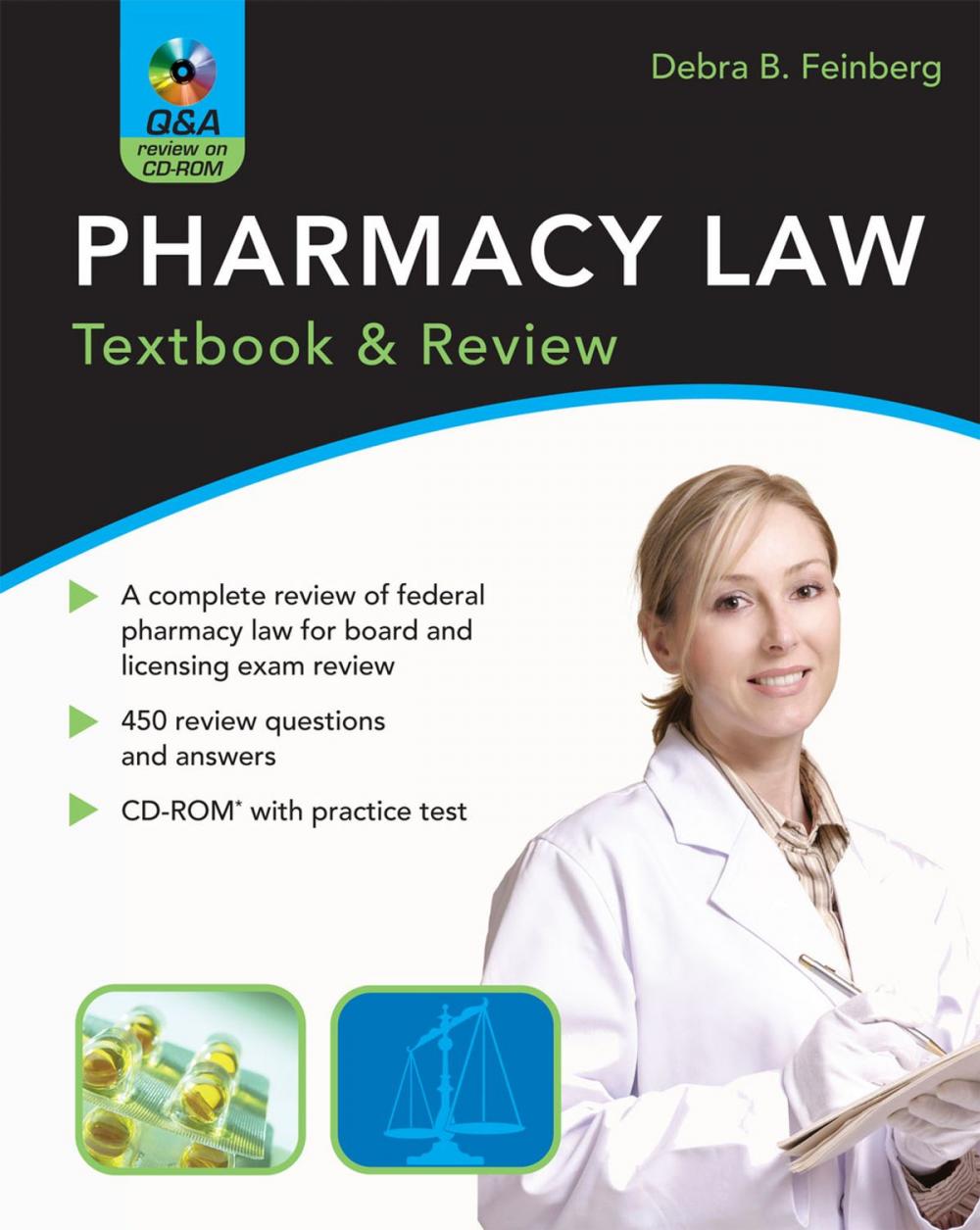 Big bigCover of Pharmacy Law: Textbook & Review