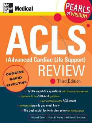 Cover of the book ACLS (Advanced Cardiac Life Support) Review: Pearls of Wisdom, Third Edition by Ann Louise Gittleman